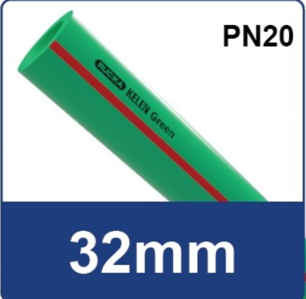 PIPA PPR DN 32 MM PN20 RUCIKA