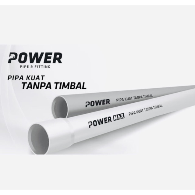 PIPA PVC AW 2 DIM POWER MAX PUTIH