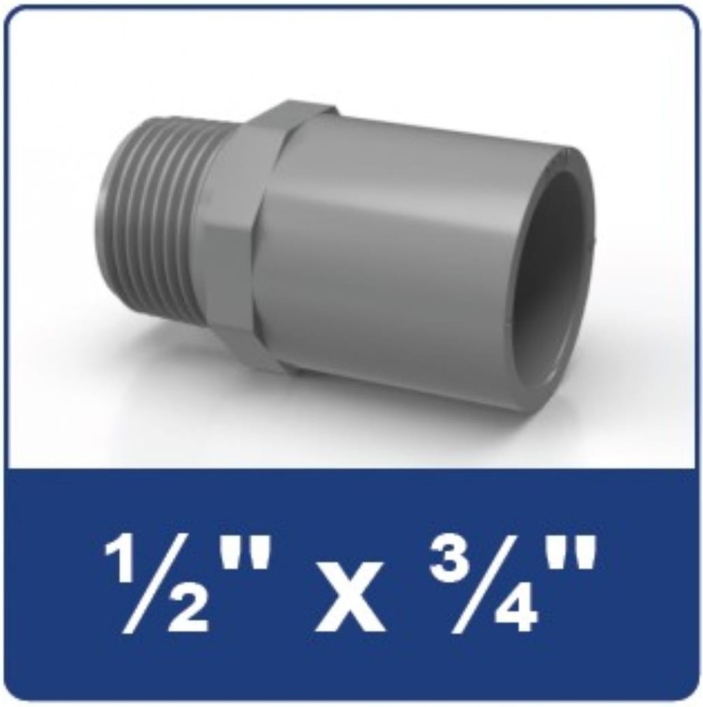SDL SOCK DRAT LUAR 3/4(DRAT) X 1/2 R