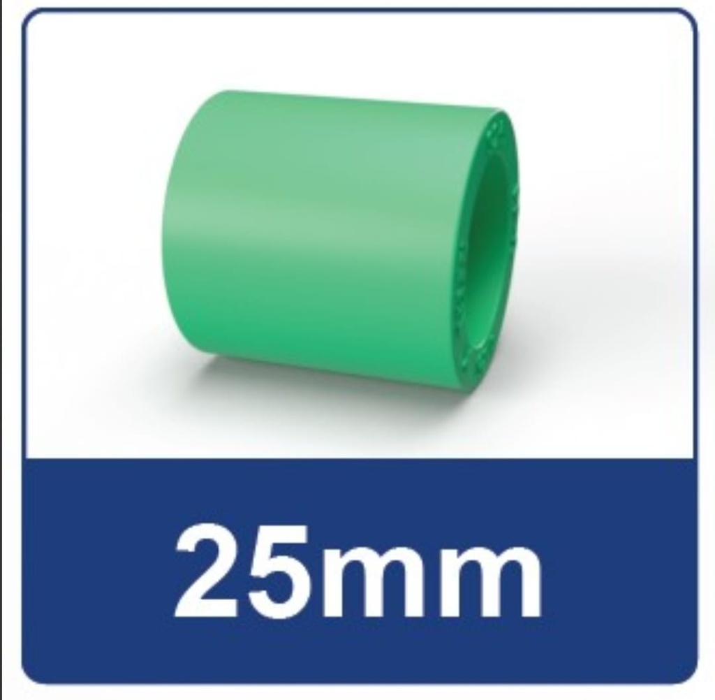 PPR COUPLER DN25 RUCIKA