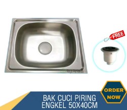 BCP BAK CUCI PIRING ENGKEL 46X40 STONE GATE/OMEGA