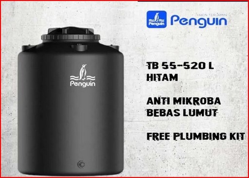 [2208045] TANDON TB 55 - 520 LITER HITAM PENGUIN